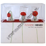 Kenzo by Flower woda perfumowana 3 x 15  ml spray