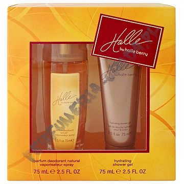 Halle Berry Halle zestaw dezodorant perfumowany 75 ml atomizer + żel pod prysznic 75 ml