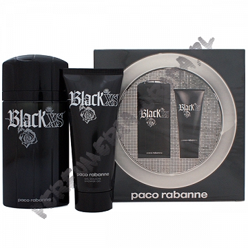 Paco Rabanne Black XS men woda toaletowa 100 ml spray + żel pod prysznic 100 ml