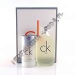 Calvin Klein CK One woda toaletowa 100 ml spray + sztyft 75 g 