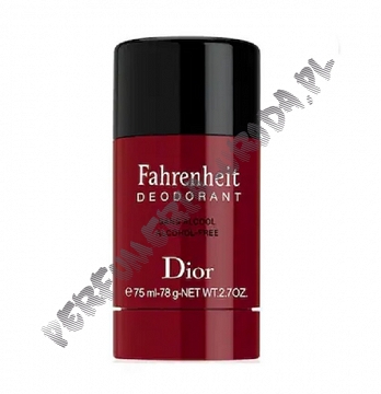 Dior Fahrenheit dezodorant sztyft 75 ml