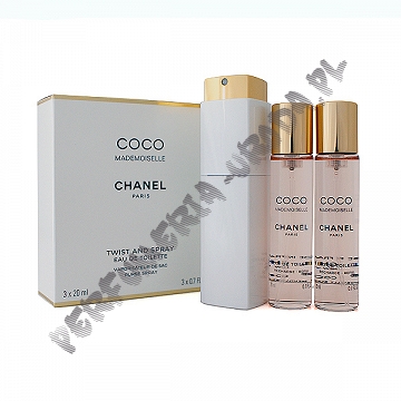 Chanel Coco Mademoiselle woda toaletowa 3 x 20 ml spray