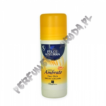Felce Azzurra Ambrato 24h dezodorant w sztyfcie z dodatkiem eterycznych olejków 40ml