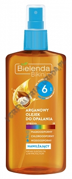 Bielenda Bikini Arganowy olejek do opalania spf6 150ml