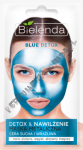 Bielenda BLUE DETOX Detoksykująca maska metaliczna do cery suchej i wrażliwej 8g