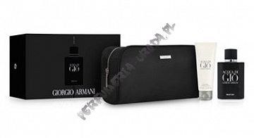 Giorgio Armani Acqua Di Gio Profumo Pour Homme woda perfumowana 75 ml spray+Zel pod prysznic 75ml+kosmetyczka