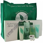 Elizabeth Arden Green Tea woda perfumowana 100 ml spray + balsam do ciała 100 ml + żel pod prysznic 100 ml + torba 