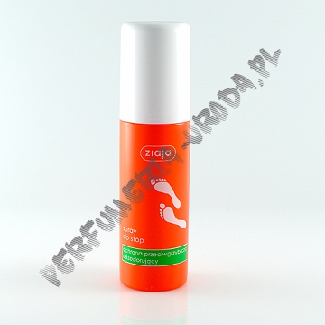 Ziaja spray do stóp dezodorujący ochrona przeciwgrzybicza 100 ml 