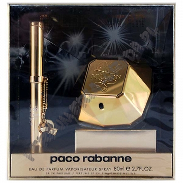 Paco Rabanne Lady Million woda perfumowana 80 ml spray + perfumetka 1.18g