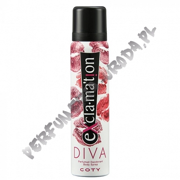 Coty Exclamation dezodorant Diva 150ml spray