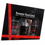 Bruno Banani Dangerous man woda toaletowa 30 ml spray + dezodorant 50 ml + żel pod prysznic 50 ml