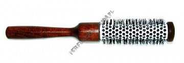Ceramiczna szczotka do modelowania włosów w drewnianej oprawie nr.3