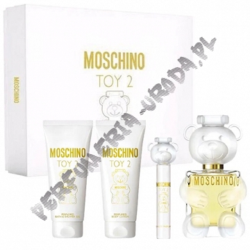 Moschino Toy 2 Eau De Perfume 100 ml + woda perfumowana 10 ml + żel pod prysznic 100 ml + balsam do ciała 100 ml