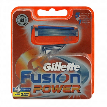 Gillette Fusion Power wkłady 4 szt
